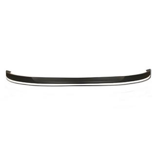 Universal Front Lip Spoiler DPT White (ABS, Gloss Black)