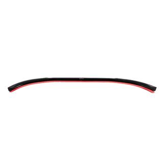 Universal Front Lip Spoiler DPT Red (ABS, Gloss Black) photo 4