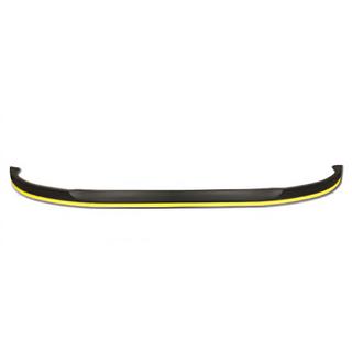 Universal Front Lip Spoiler DPT Yellow (ABS, Gloss Black)