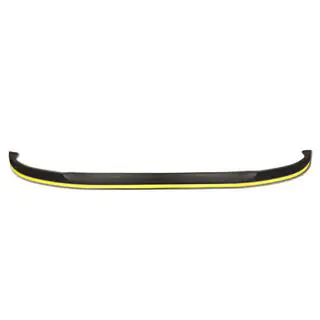 Universal Front Lip Spoiler DPT Yellow (ABS, Gloss Black)