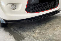 Universal Front Lip Spoiler DPT V-5 (ABS, Gloss Black) photo 10