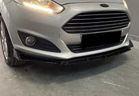 Universal Front Lip Spoiler DPT V-5 (ABS, Gloss Black) photo 3