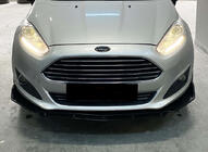 Universal Front Lip Spoiler DPT V-5 (ABS, Gloss Black) photo 4