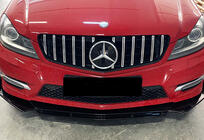 Universal Front Lip Spoiler DPT V-5 (ABS, Gloss Black) photo 7