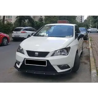 Universal Front Lip Spoiler DPT V-5 (ABS, Gloss Black) photo 1