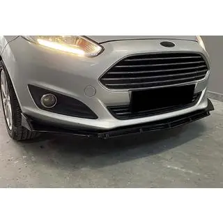 Universal Front Lip Spoiler DPT V-5 (ABS, Gloss Black) photo 3