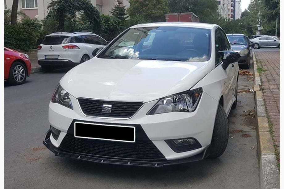 Universal Front Lip Spoiler DPT V-5 (ABS, Gloss Black) Image