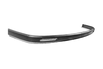 Universal Front Lip Spoiler DPT White V-1 (ABS, Gloss Black) photo 3