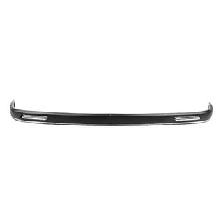 Universal Front Lip Spoiler DPT White V-1 (ABS, Gloss Black) photo 1