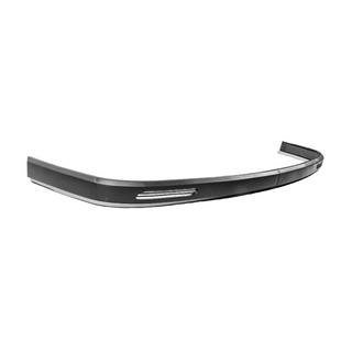 Universal Front Lip Spoiler DPT White V-1 (ABS, Gloss Black) photo 3