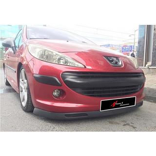 Universal Front Lip Spoiler DPT V-8 (ABS, Gloss Black) photo 1