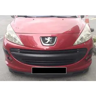 Universal Front Lip Spoiler DPT V-8 (ABS, Gloss Black) photo 2
