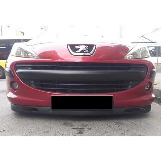 Universal Front Lip Spoiler DPT V-8 (ABS, Gloss Black) photo 4
