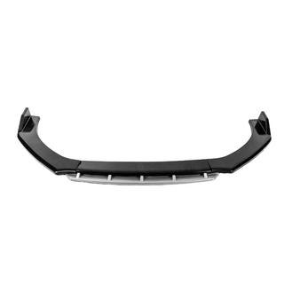 Universal Front Lip Spoiler DPT Black V-2 (ABS, Gloss Black/Grey) photo 1