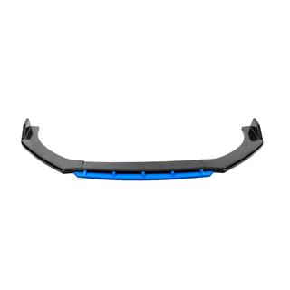 Universal Front Lip Spoiler DPT Blue V-2 (ABS, Gloss Black) photo 2