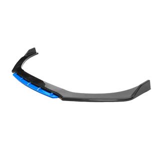 Universal Front Lip Spoiler DPT Blue V-2 (ABS, Gloss Black) photo 3