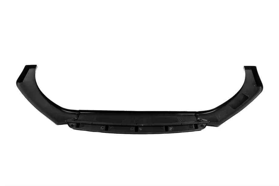 Universal Front Lip Spoiler DPT Black V-2 (ABS, Gloss Black) Photo 5