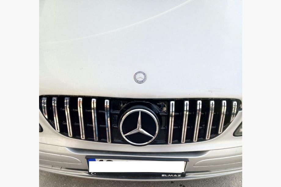 Mercedes Vito W639 2004-2014 Front Grille 2004-2010 GT Panamericana Chrome Eco Photo 2