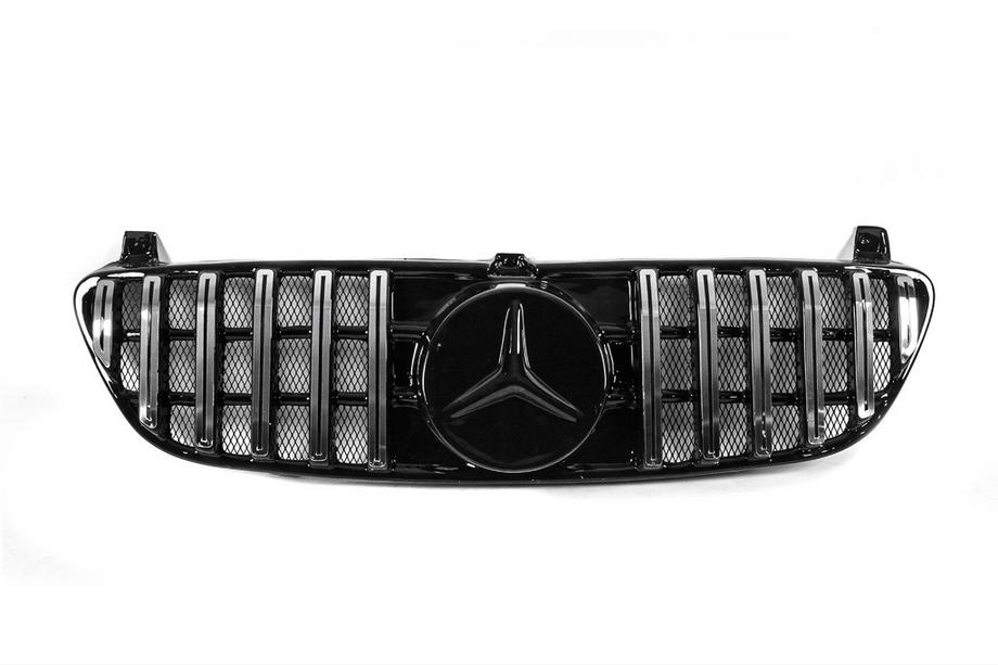 Mercedes Vito W639 2004-2014 Front Grille 2004-2010 GT Panamericana Chrome Eco Photo 3
