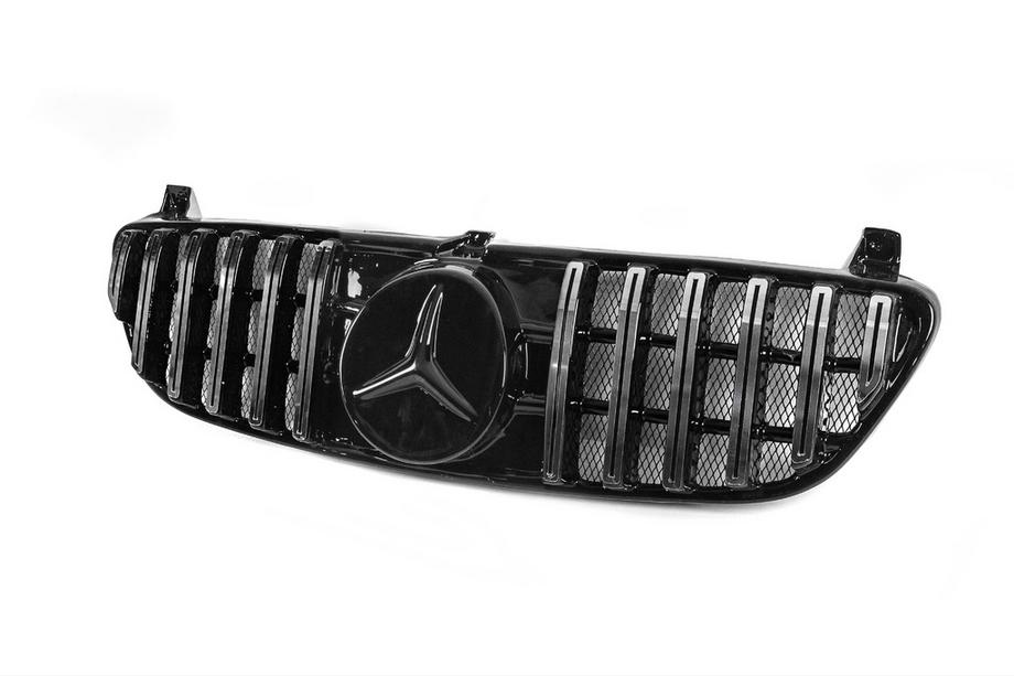 Mercedes Vito W639 2004-2014 Front Grille 2004-2010 GT Panamericana Chrome Eco Photo 4