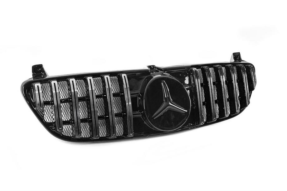 Mercedes Vito W639 2004-2014 Front Grille 2004-2010 GT Panamericana Chrome Eco Photo 5