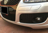 Volkswagen Golf 5 2003-2009 Front Lip DPT V-1 (for GTI, Gloss Black) photo 2