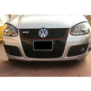 Front Lip DPT V-2 (for GTI, Gloss Black) Volkswagen Golf 5 2003-2009 photo 1