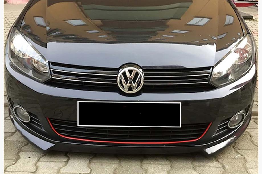 Volkswagen Golf 6 2008-2014 Front lip DPT V-2 (primed for painting) Image
