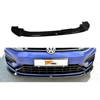 Front Lip DPT V-3 (for R / R-Line HB, 2017-2019, Gloss Black) Volkswagen Golf 7/E-Golf 2012-2020 photo 1
