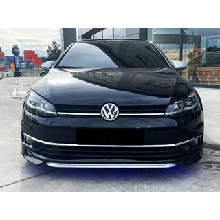 Front lip DPT V-1 (for OEM bumper, 2017-2019, primed for painting) Volkswagen Golf 7/E-Golf 2012-2020 photo 2