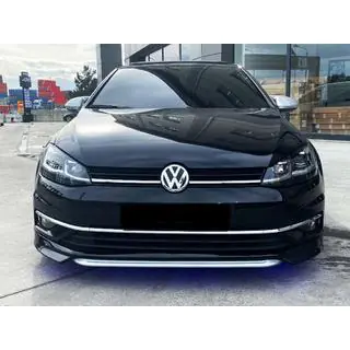 Front lip DPT V-1 (for OEM bumper, 2017-2019, primed for painting) photo 2