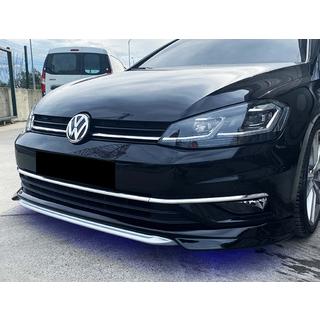 Front lip DPT V-1 (for OEM bumper, 2017-2019, primed for painting) Volkswagen Golf 7/E-Golf 2012-2020 photo 1