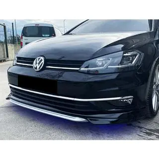 Front lip DPT V-1 (for OEM bumper, 2017-2019, primed for painting) photo 1