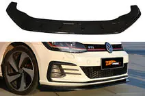 Volkswagen Golf 7/E-Golf 2012-2020 Front Lip DPT V-1 (for GTI, 2017-2019, Gloss Black) photo 1