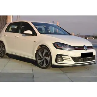 Front Lip DPT V-2 (for GTI, 2017-2019, Gloss Black) photo 2