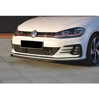 Front Lip DPT V-2 (for GTI, 2017-2019, Gloss Black) photo 1