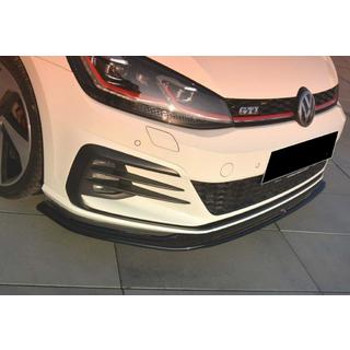 Front Lip DPT V-2 (for GTI, 2017-2019, Gloss Black) Volkswagen Golf 7/E-Golf 2012-2020 photo 3