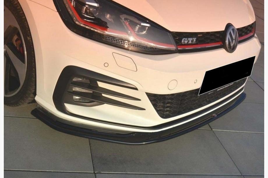Volkswagen Golf 7/E-Golf 2012-2020 Front Lip DPT V-2 (for GTI, 2017-2019, Gloss Black) Photo 3