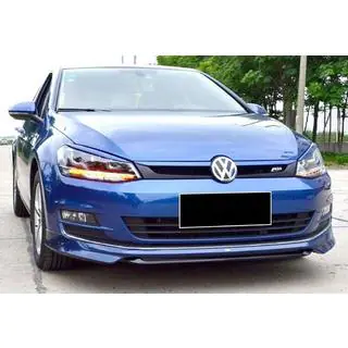 Front lip DPT V-1 (for OEM bumper, 2012-2017, primed for painting) photo 1