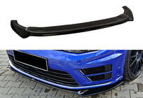 Volkswagen Golf 7/E-Golf 2012-2020 Front Lip Spoiler DPT V-2 (for R / R-Line HB, 2012-2017, Gloss Black) photo 4