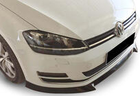 Volkswagen Golf 7/E-Golf 2012-2020 Front Lip DPT V-4 (for OEM bumper, 2012-2017, Gloss Black) photo 1