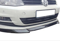 Volkswagen Golf 7/E-Golf 2012-2020 Front Lip DPT V-4 (for OEM bumper, 2012-2017, Gloss Black) photo 3