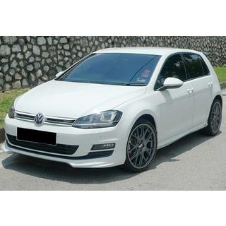 Front Lip DPT V-5 (for OEM bumper, 2012-2017, Gloss Black) Volkswagen Golf 7/E-Golf 2012-2020 photo 3
