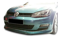Volkswagen Golf 7/E-Golf 2012-2020 Front Lip DPT V-2 (for OEM bumper, 2012-2017, Gloss Black) photo 2
