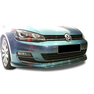 Front Lip DPT V-2 (for OEM bumper, 2012-2017, Gloss Black) Volkswagen Golf 7/E-Golf 2012-2020 photo 4