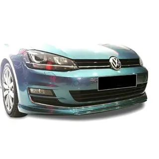 Front Lip DPT V-2 (for OEM bumper, 2012-2017, Gloss Black) photo 4