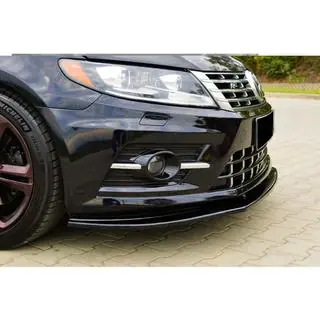 Front Lip Spoiler DPT (for R-Line, 2008-2011, Gloss Black)
