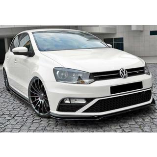 Front Lip Spoiler DPT (for GTI, 2014-2017, Gloss Black) photo 2