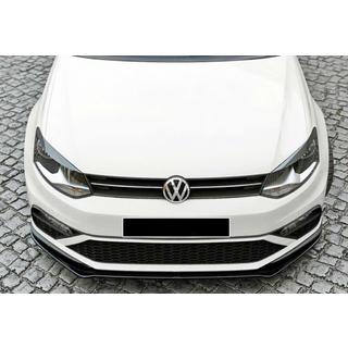 Front Lip Spoiler DPT (for GTI, 2014-2017, Gloss Black) photo 4