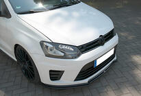 Volkswagen Polo 2010-2017 Front Lip DPT V-1 (Gloss Black) photo 1
